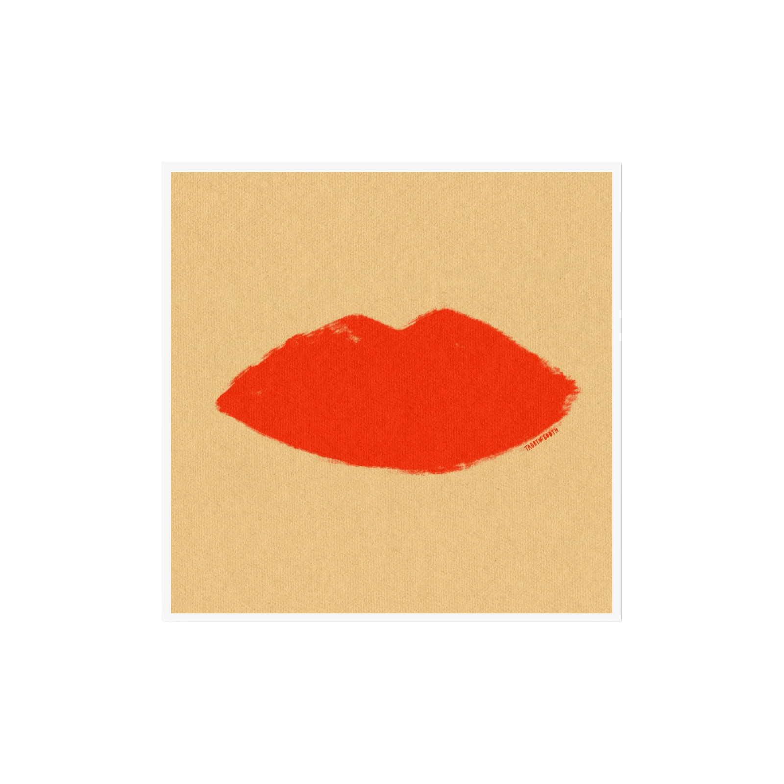 Tabby Booth Kiss Kiss Fine Art Print