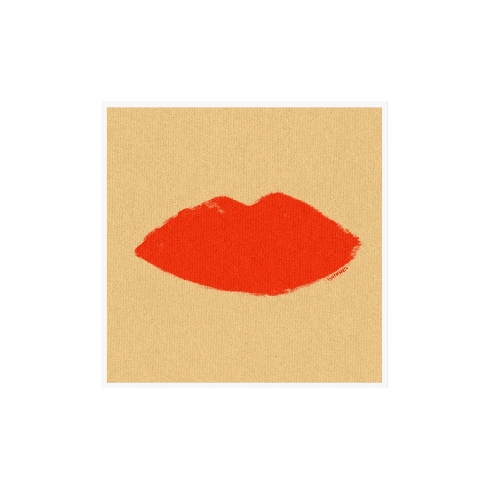 Tabby Booth Kiss Kiss Fine Art Print