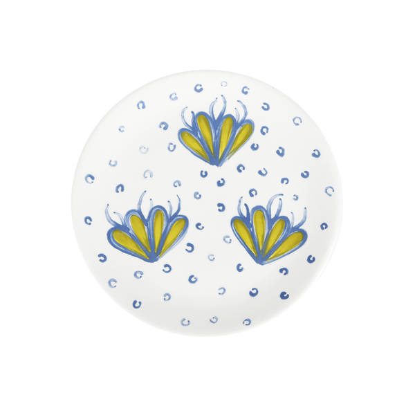 Blue Corals & Bubbles Plate