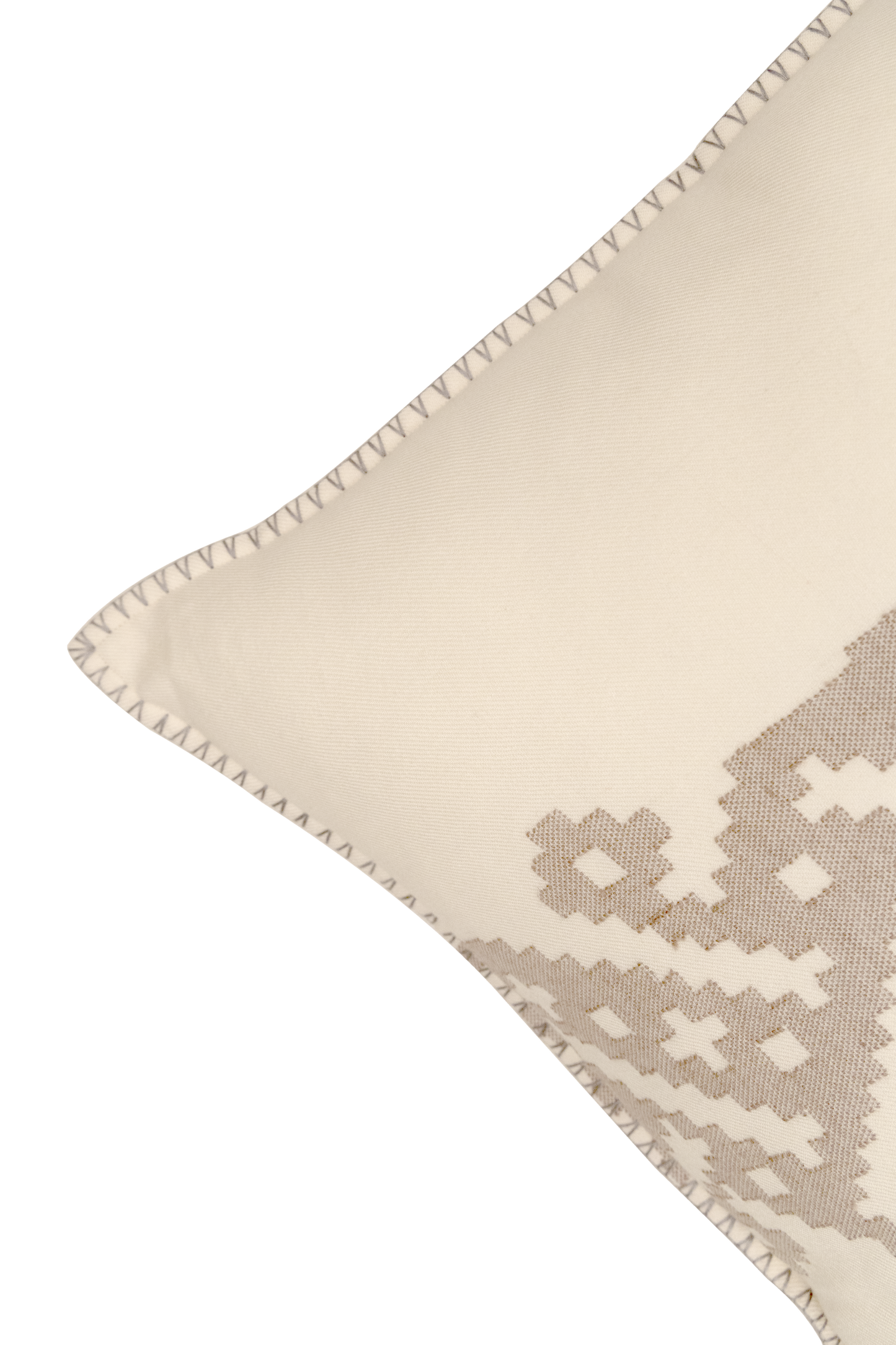 Extra Weft Woven Interior Pillow Cover – 20x20 in