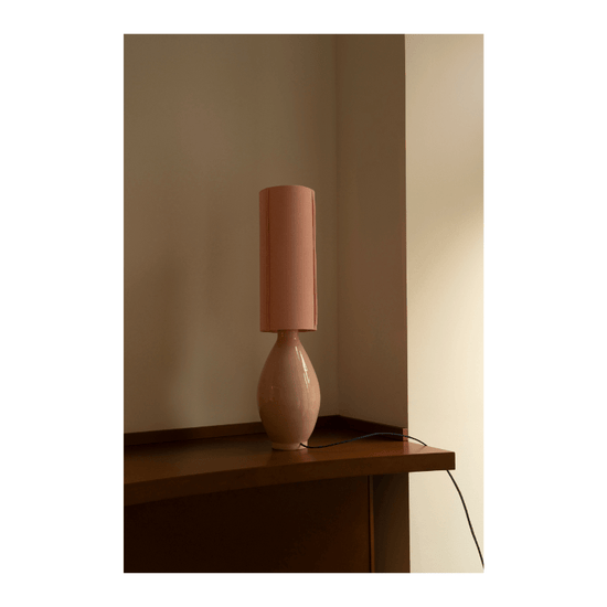 Rose Ceramic Large Lamp