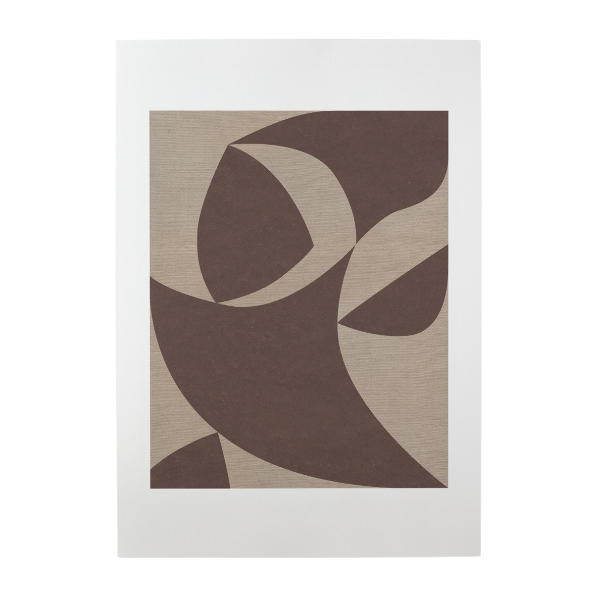 Glide Oat/Brown Print