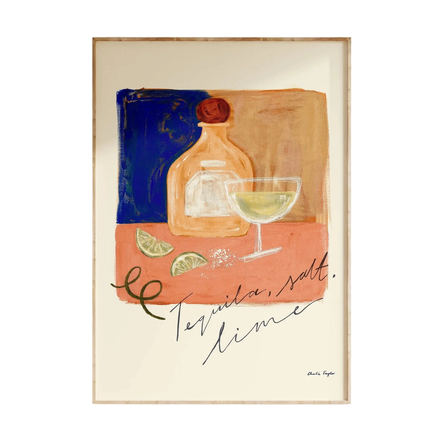 Tequila Salt Lime' Print