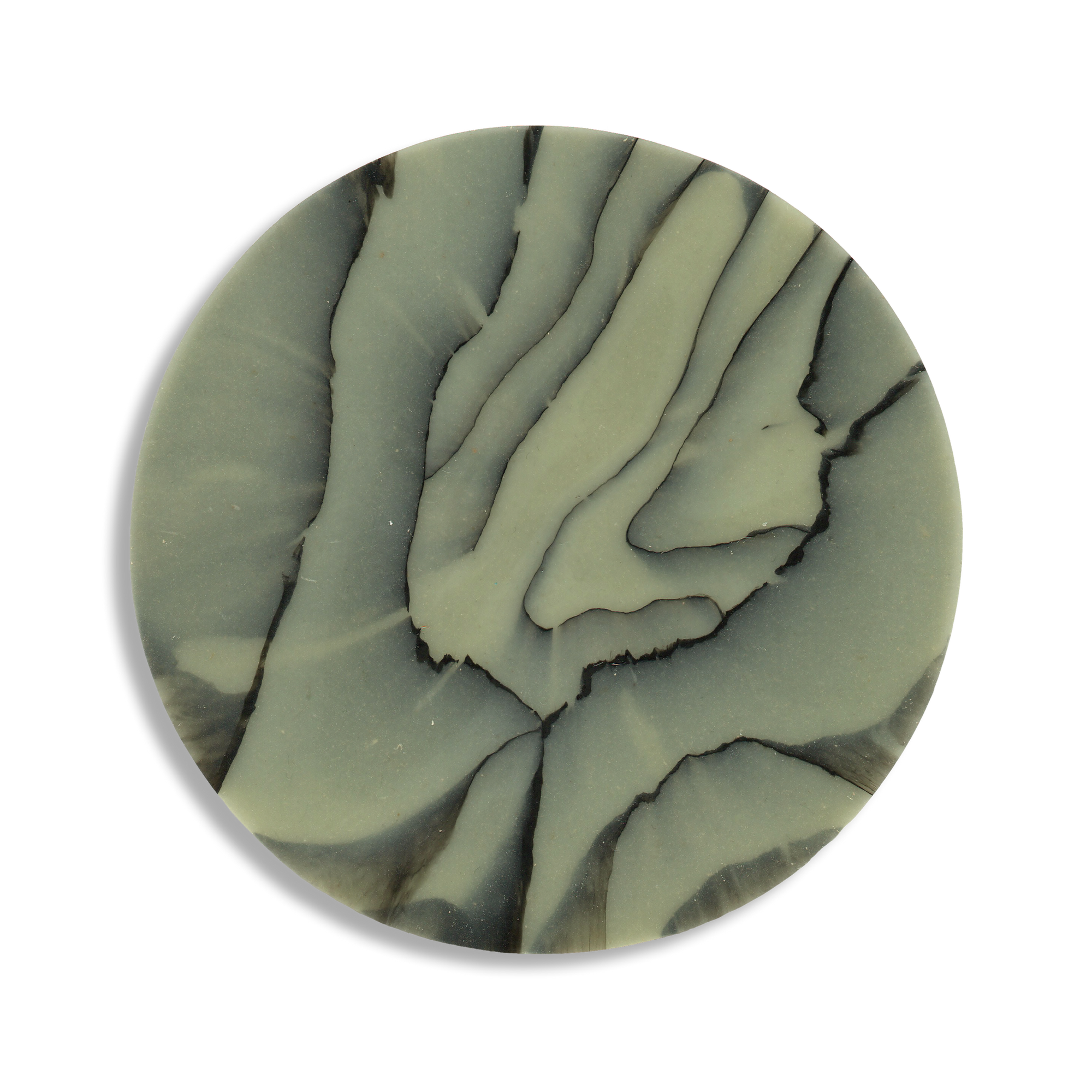 Recycled Plastic Marbled Coasters - Spalted Willow