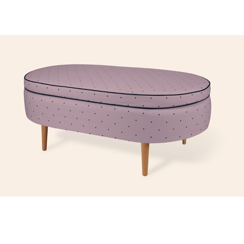 Carlotta Ottoman, Parma Violet