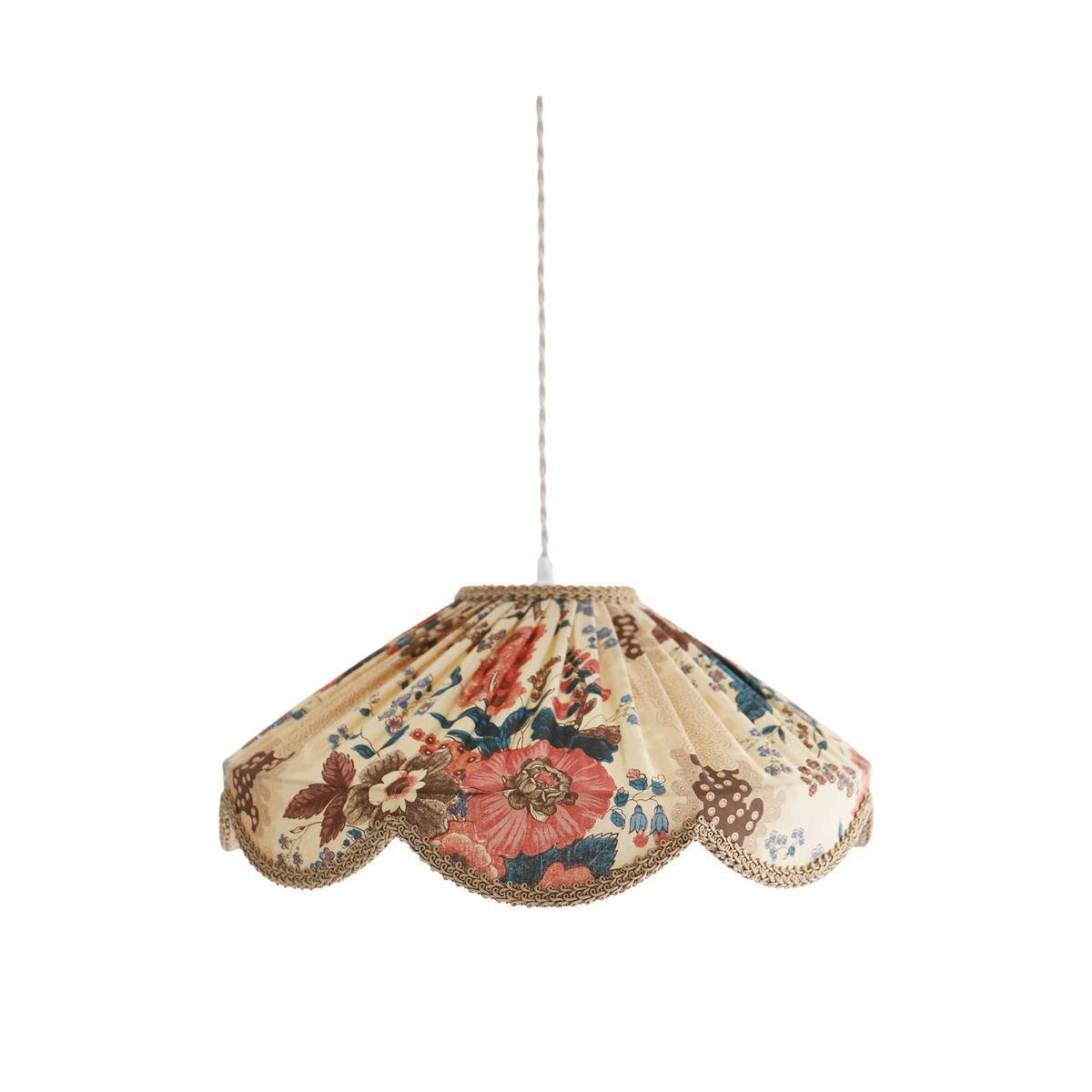 Cosette Printed Floral Pendant Light "Isabelle"