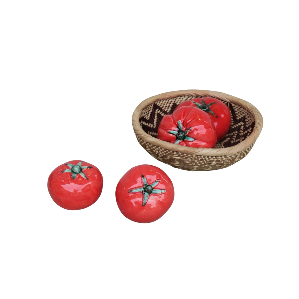 Medium Ceramic Tomato