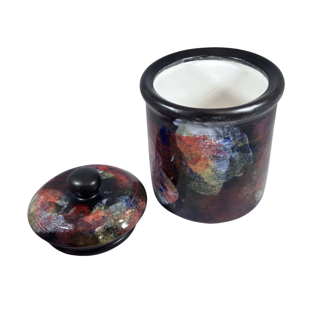 Abstract Design Canister for Tea or Coffee