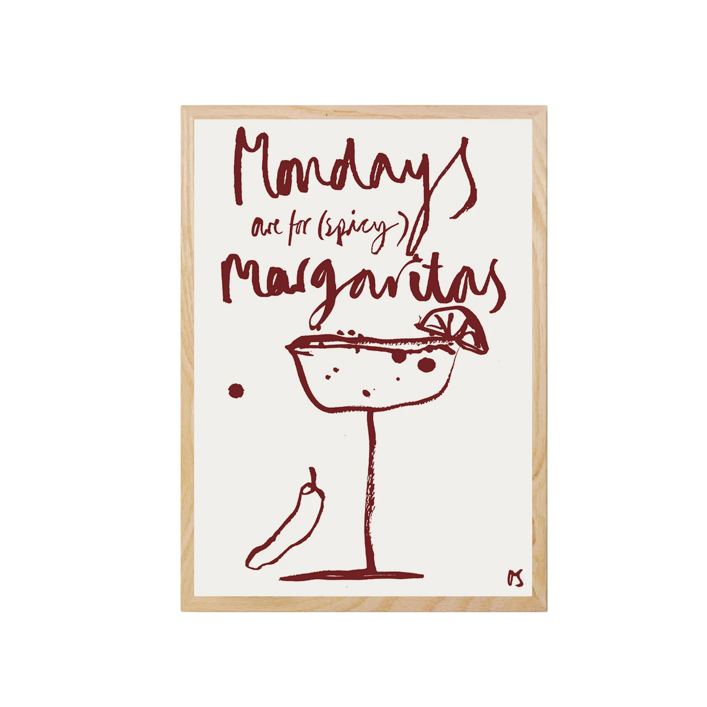Monday | Wall Art Print