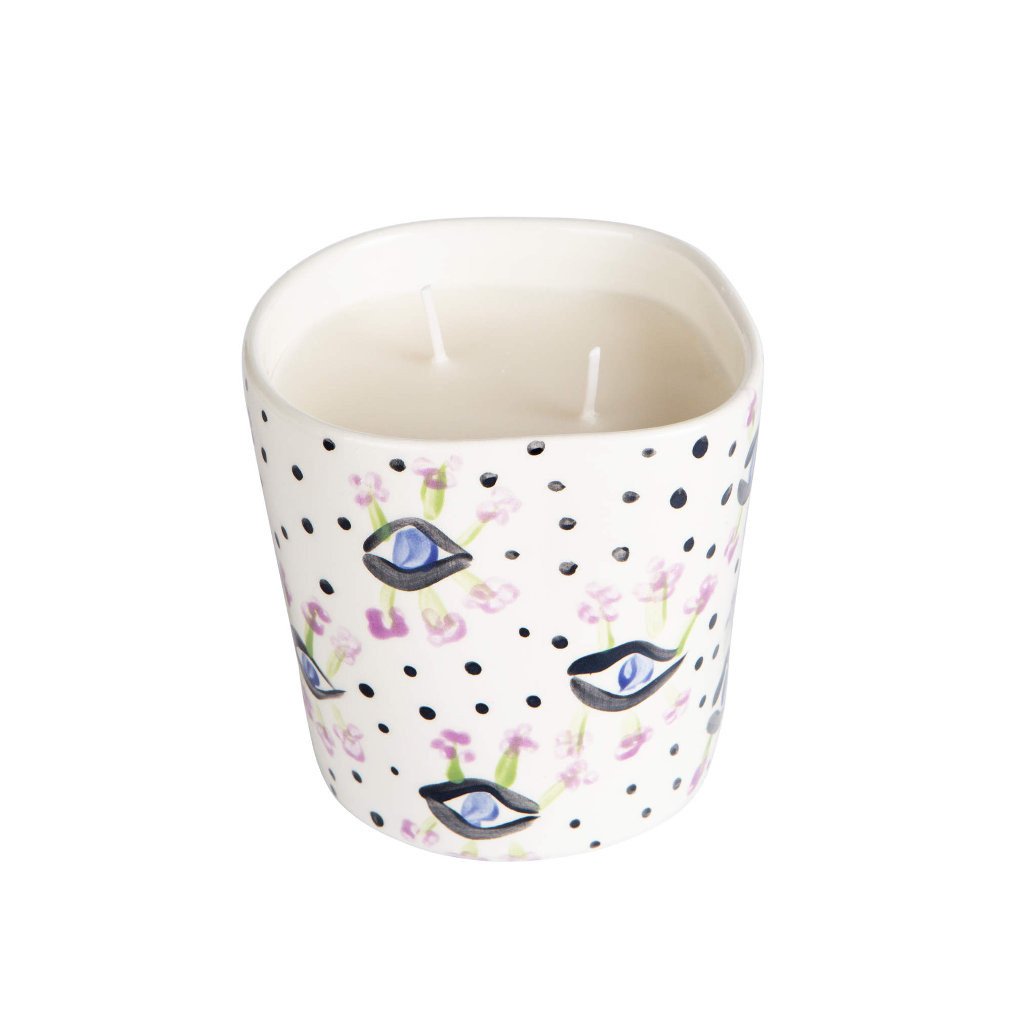 Eyeflower Candle