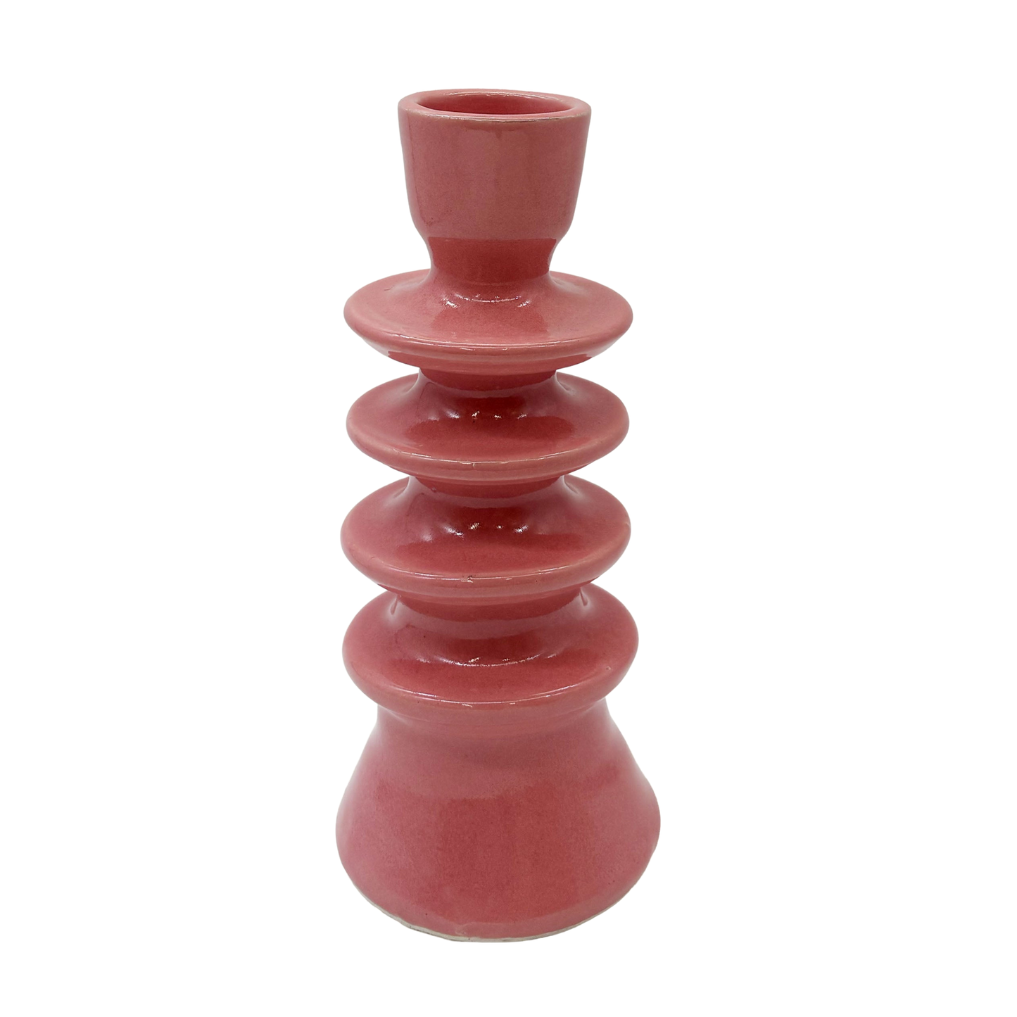 Large Ceramic Candlestick
