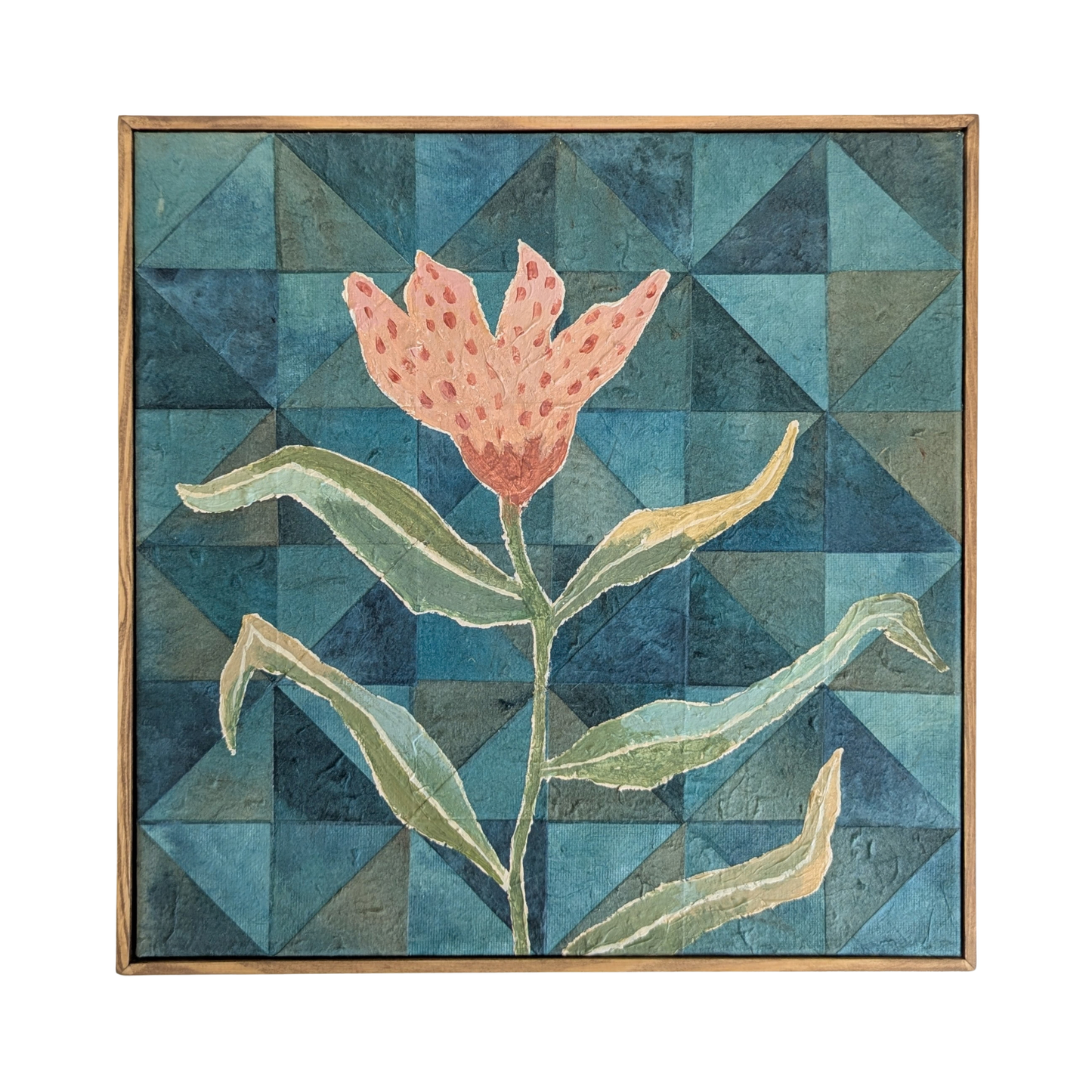 In The Deep Teal Garden Artwork