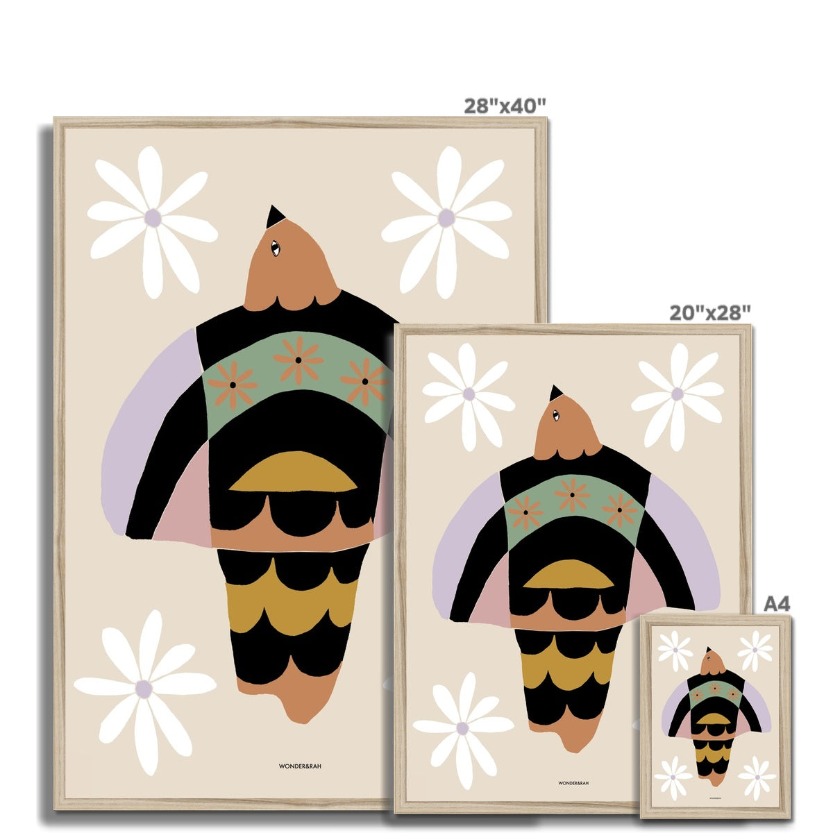 Spring Bird Children's Print