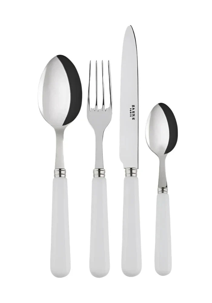 4 - Pieces Pop Unis White Cutlery Set - Casa by Josephine Jenno