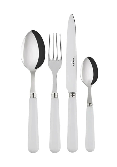 4 - Pieces Pop Unis White Cutlery Set - Casa by Josephine Jenno