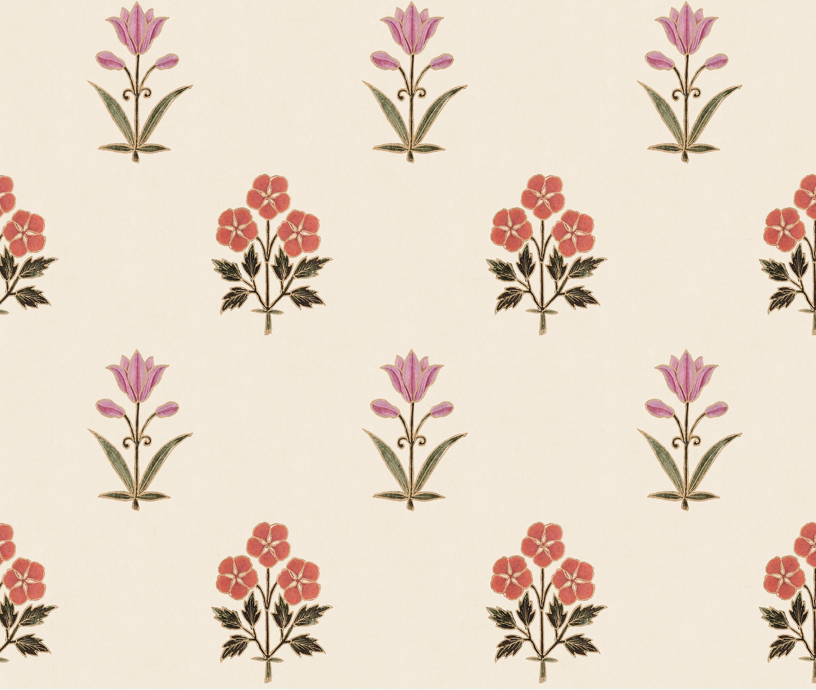 Sultana Linen Fabric - Rose