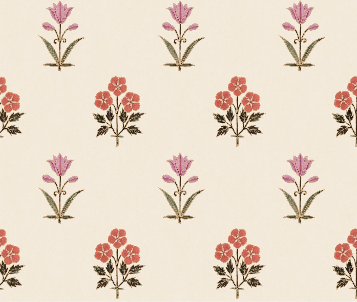 Sultana Linen Fabric - Rose