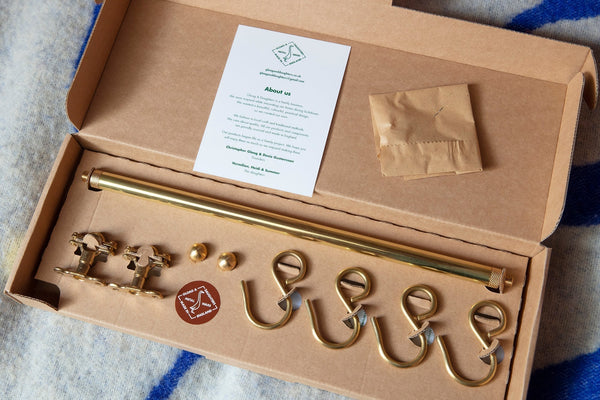 The Brass 40cm Hanging Rail