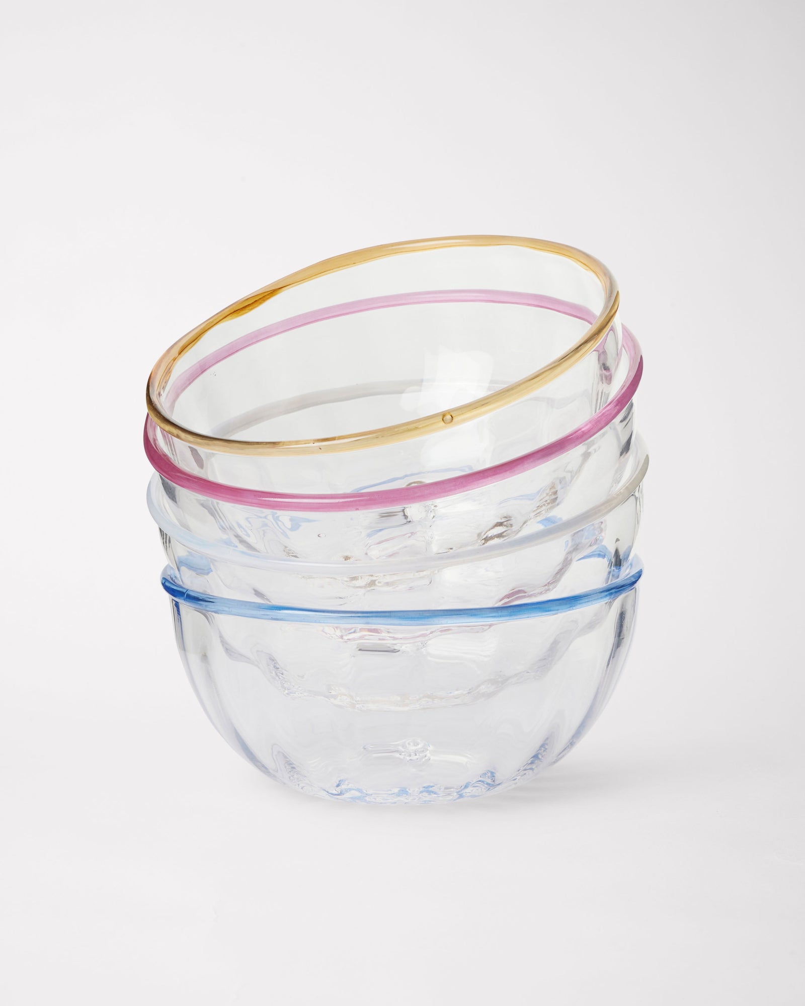 Peter Bowl | Set of Four Mixed Colours