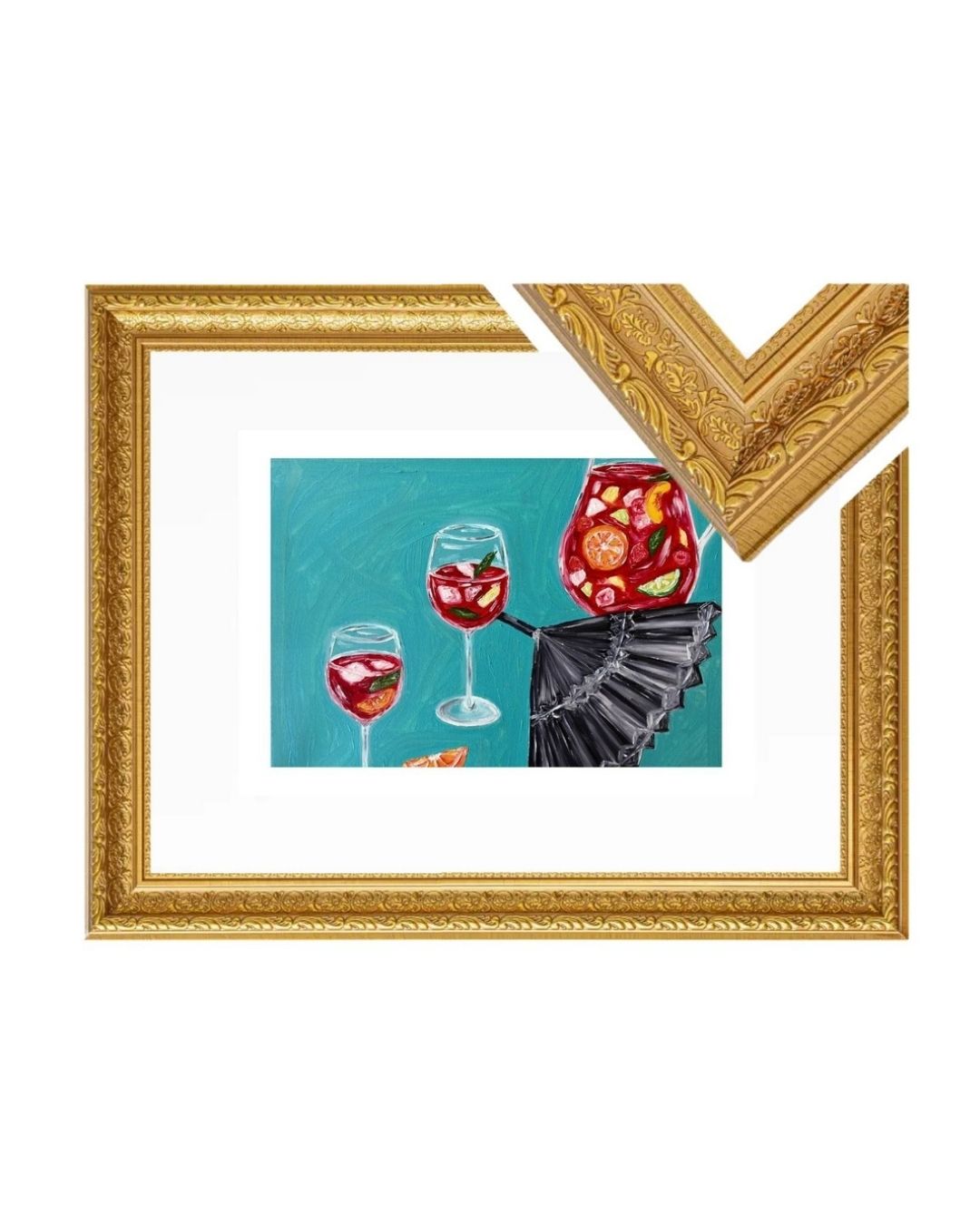 Refreshment in the Sun Fine Art Print