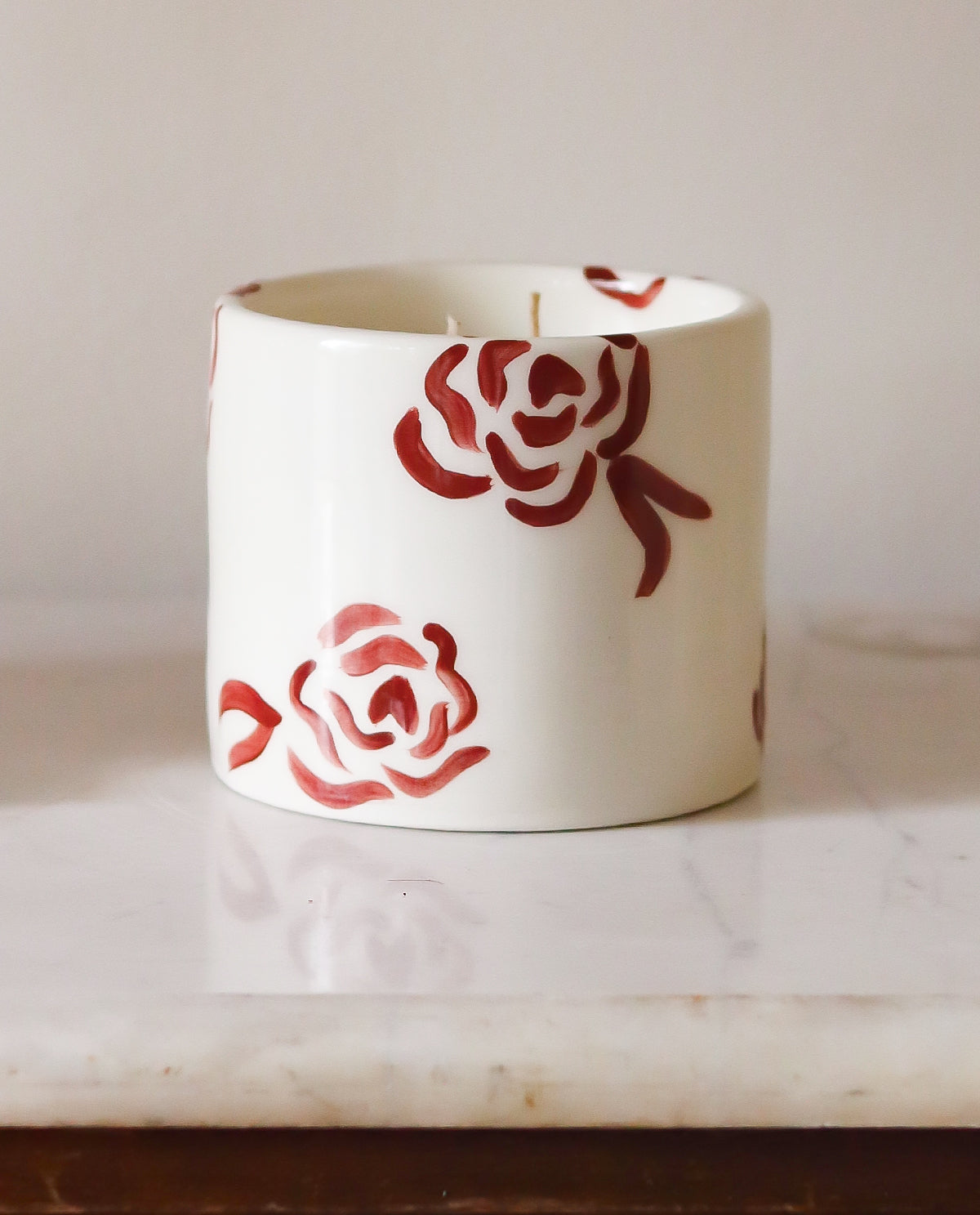 Roses and Vanilla Scented Candle (420 gr)