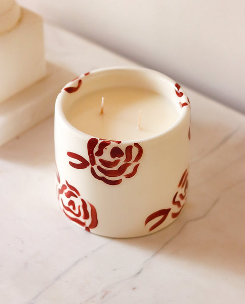 Roses and Vanilla Scented Candle (420 gr)