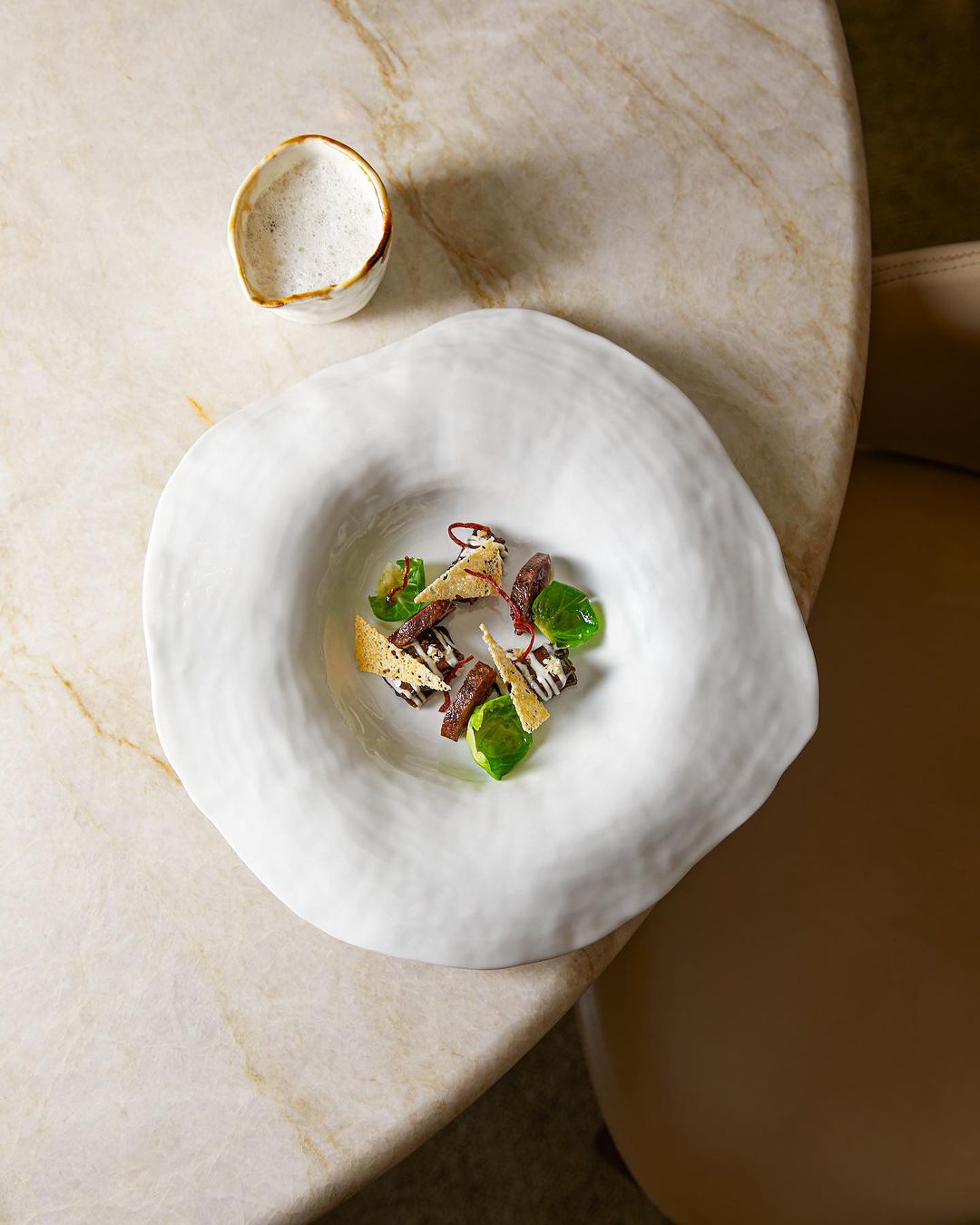 Set of 2 deep dinner plates / Indulge nº7 / White