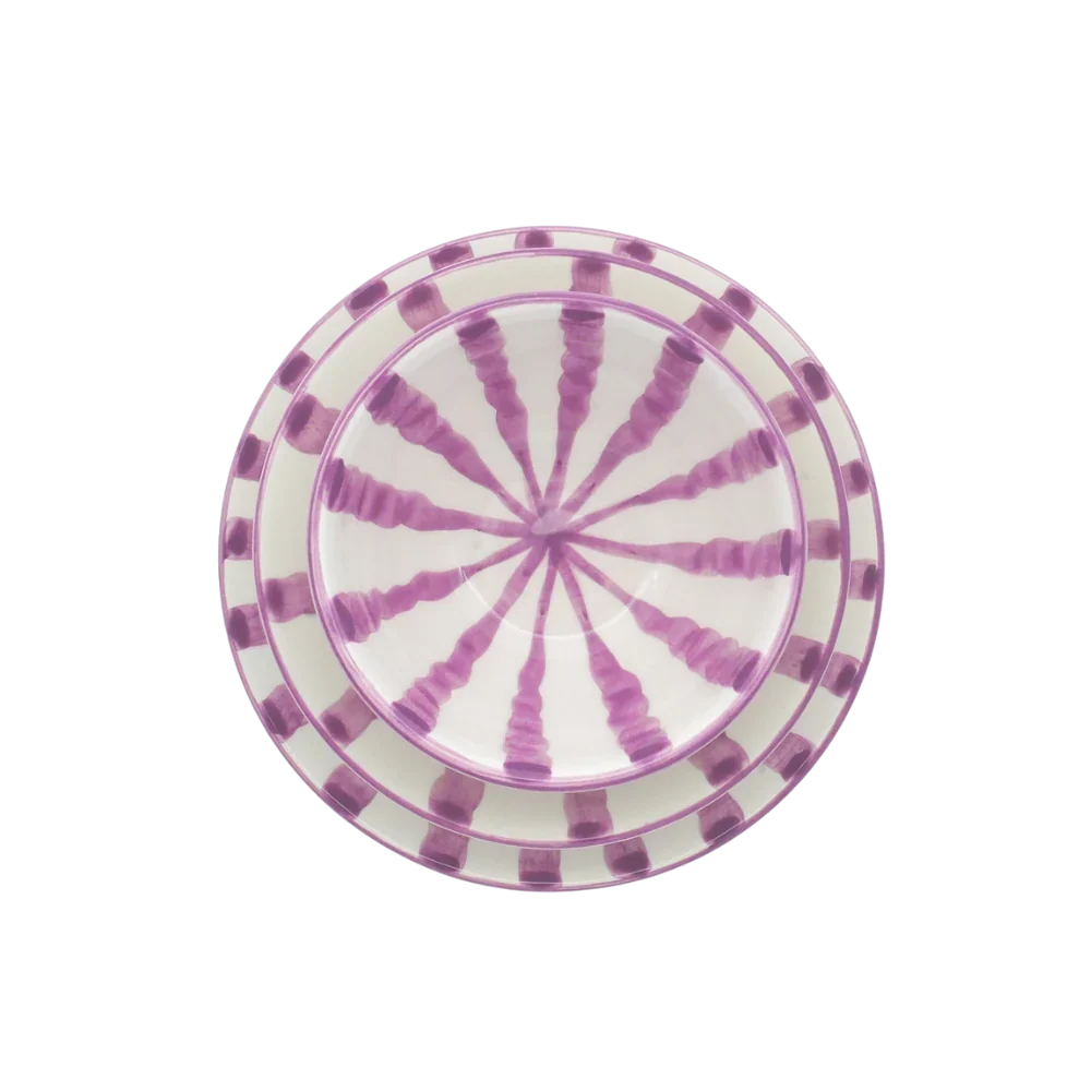 Wave Dinner Plate - Sorbet