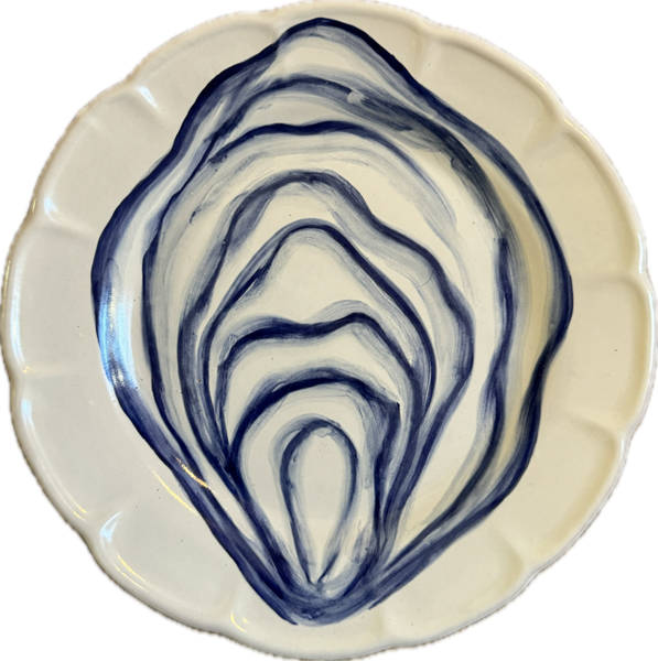 Mare Plate 20 cm Blue Oyster