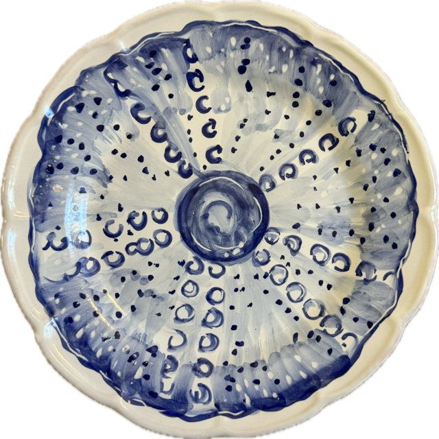 Mare Plate 25 cm Blue Sea Urchin
