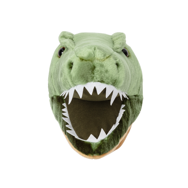 Hendrik the T-Rex Wall Mounted Plush Head