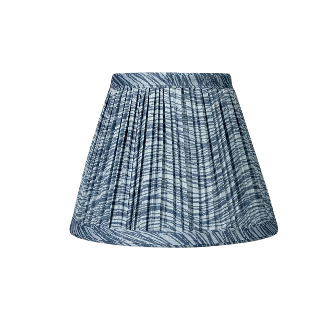 Lampshade Blue Wave