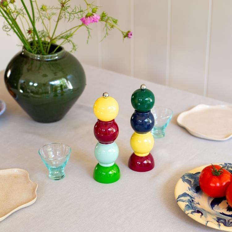 Yellow Multi Bob Salt or Pepper Mill-