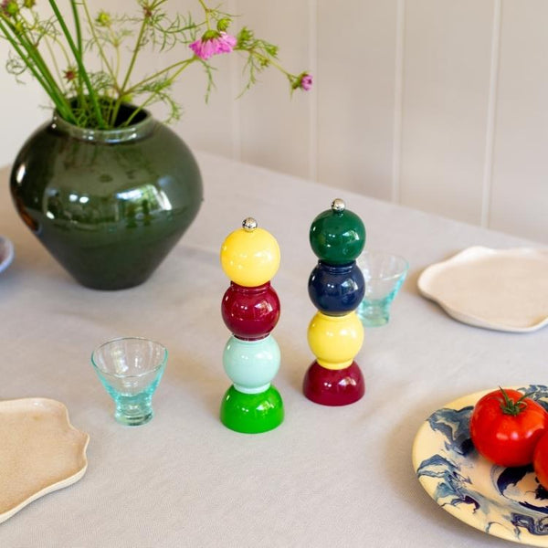 Yellow Multi Bob Salt or Pepper Mill-