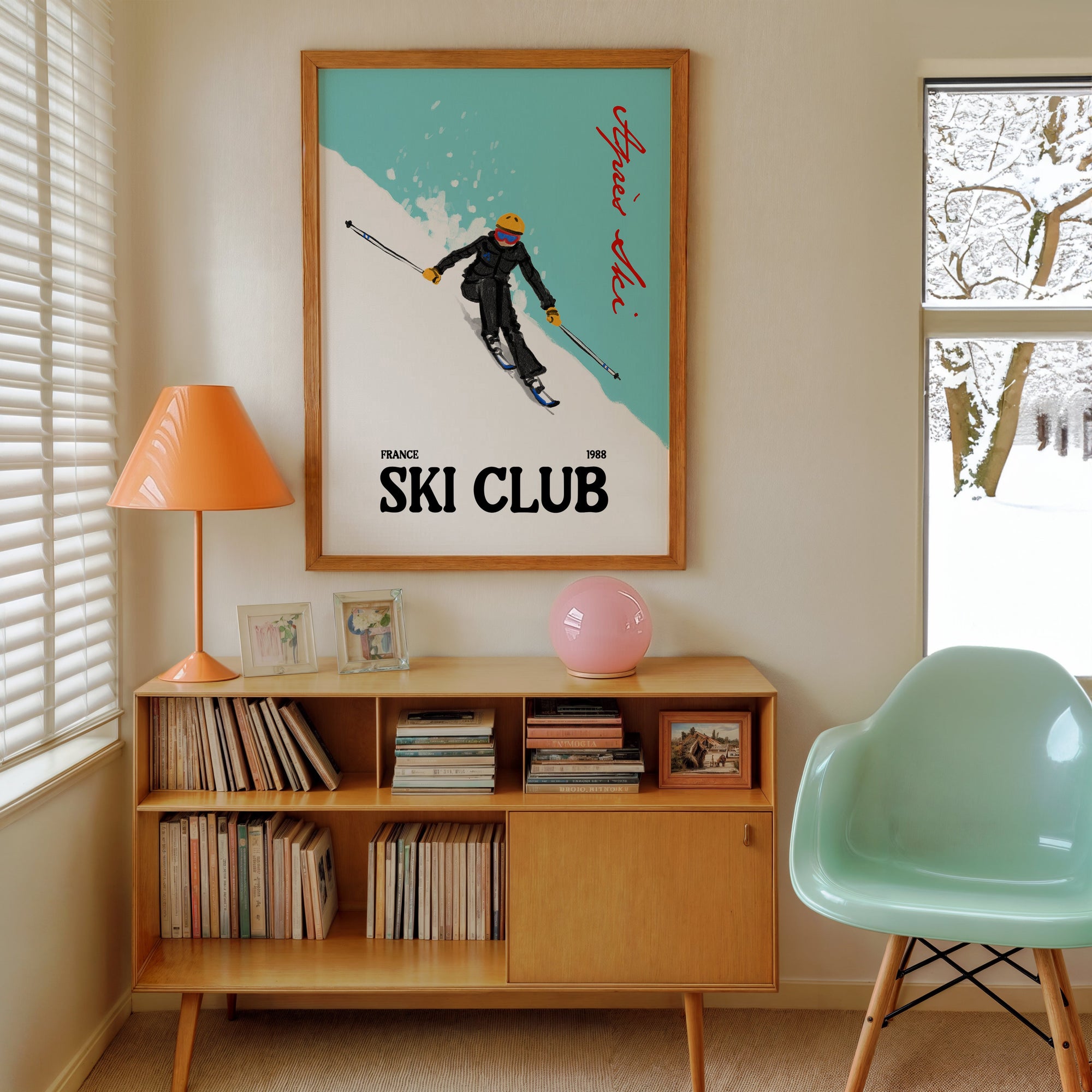 Après Ski | Ski Club Print | UNFRAMED