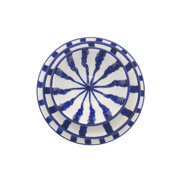 Wave Pasta Bowl - Azure