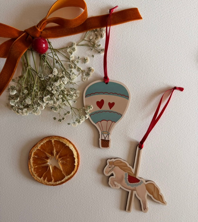 Hot Air Balloon Christmas Decoration PRE-ORDER