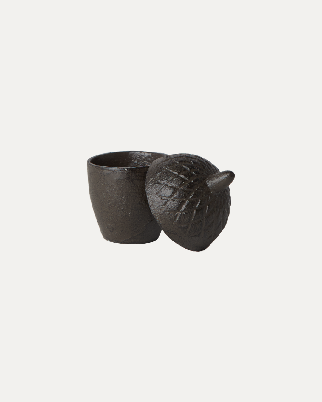 Bolota Decorativa em Ferro com Tampa, Pequena