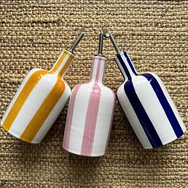 Ochre Striped Bottle