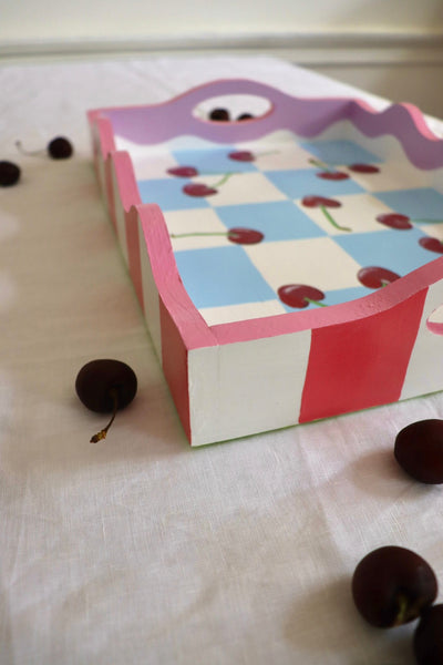 Cherry Tray (Wavy Large)