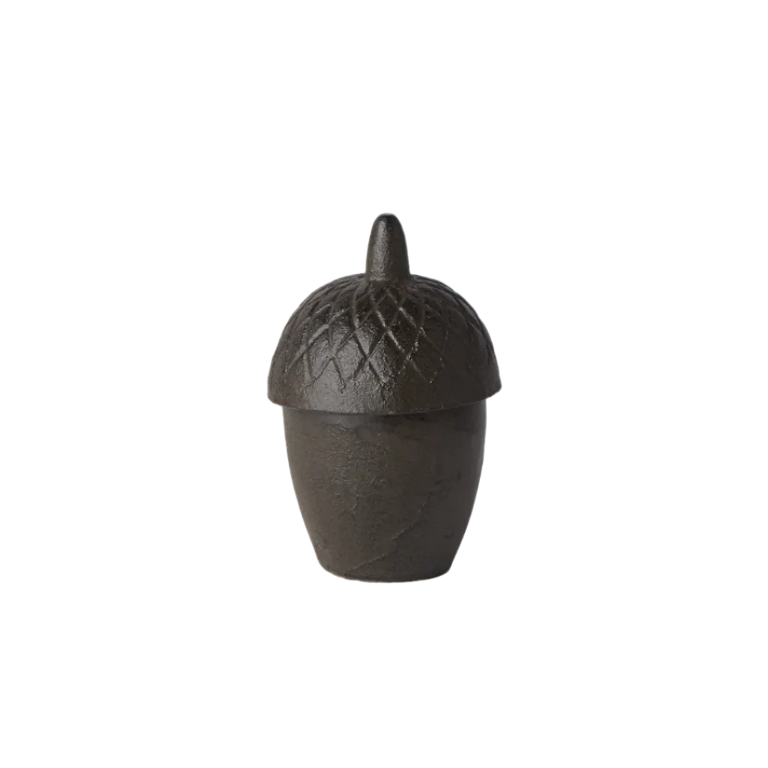 Bolota Decorativa em Ferro com Tampa, Pequena