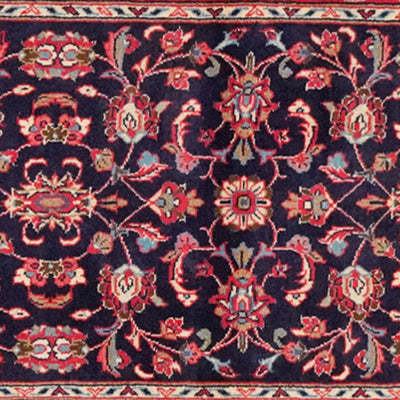 Ardakan — Hand-knotted, 70x237 cm, Blue, 100% Virgin Wool | View 4