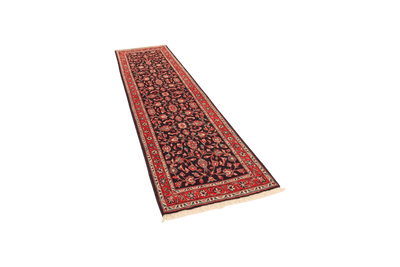 Ardakan — Hand-knotted, 70x237 cm, Blue, 100% Virgin Wool | View 5