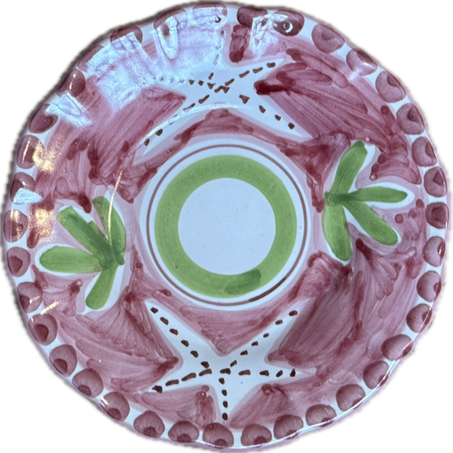 Amalfi Starfish Plate 16 cm – Pink