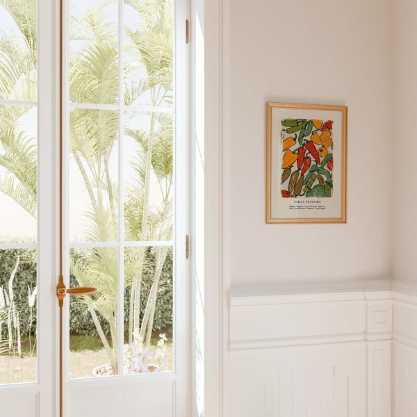 Chili Peppers | Chilies Print | UNFRAMED