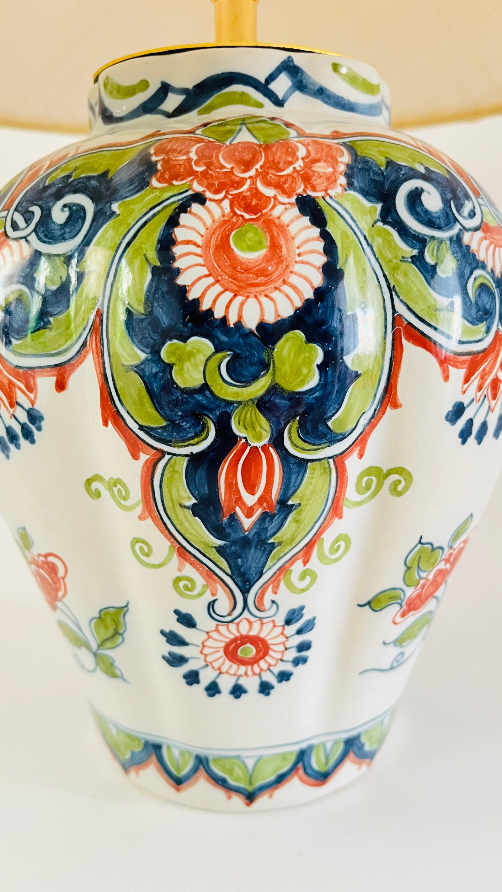 Antique Makkum Lamp