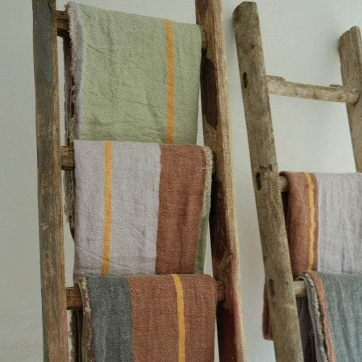 Multicoloured Linen Tablecloth