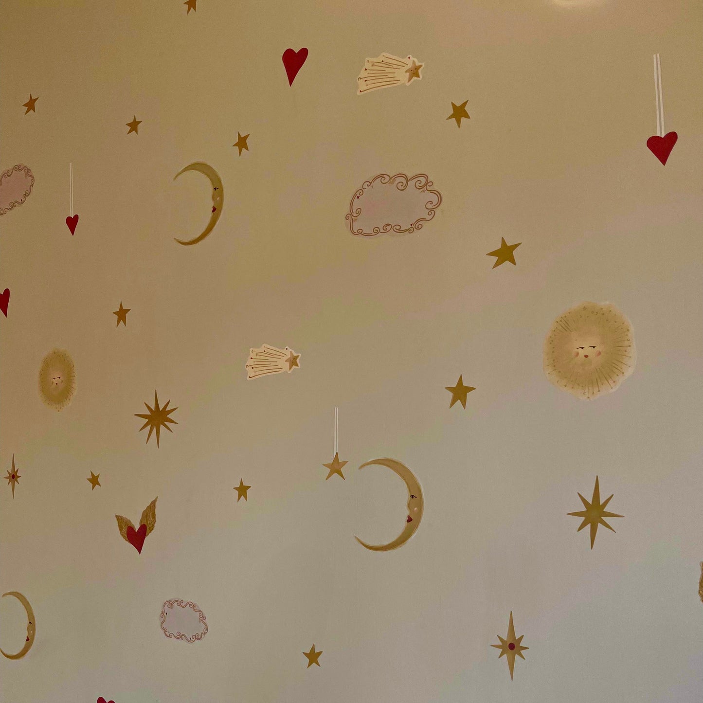 "Celestial Dream" - Fabric Wall Stickers