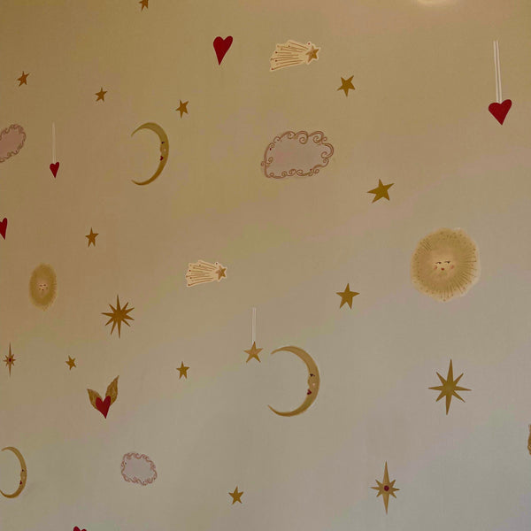 "Celestial Dream" - Fabric Wall Stickers