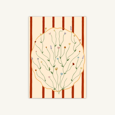 Spring Vines art print — additional product photo of the design, view 2